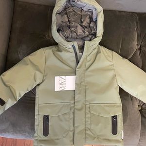 Brand New with tags Zara Boys Hooded Coat